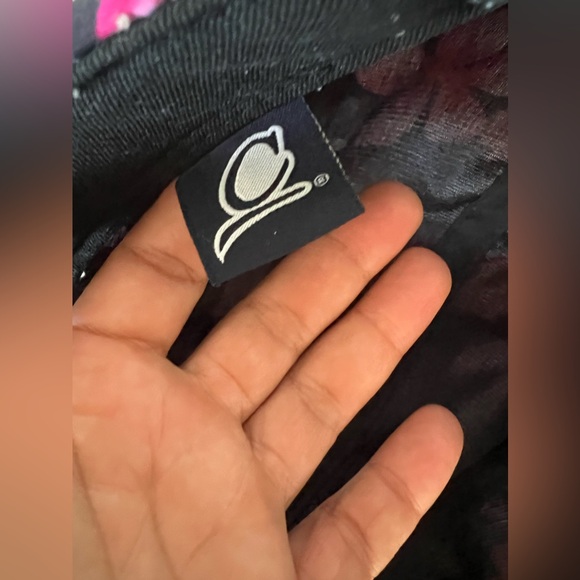 Original Chuck Floral Strap Back See Through Visor - Picture 5 of 9